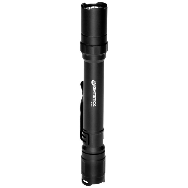 Nightstick MT-220 Mini-TAC PRO Metal Multi-Function LED Flashlight-2 AA, 6-Inch, Black - Image 1